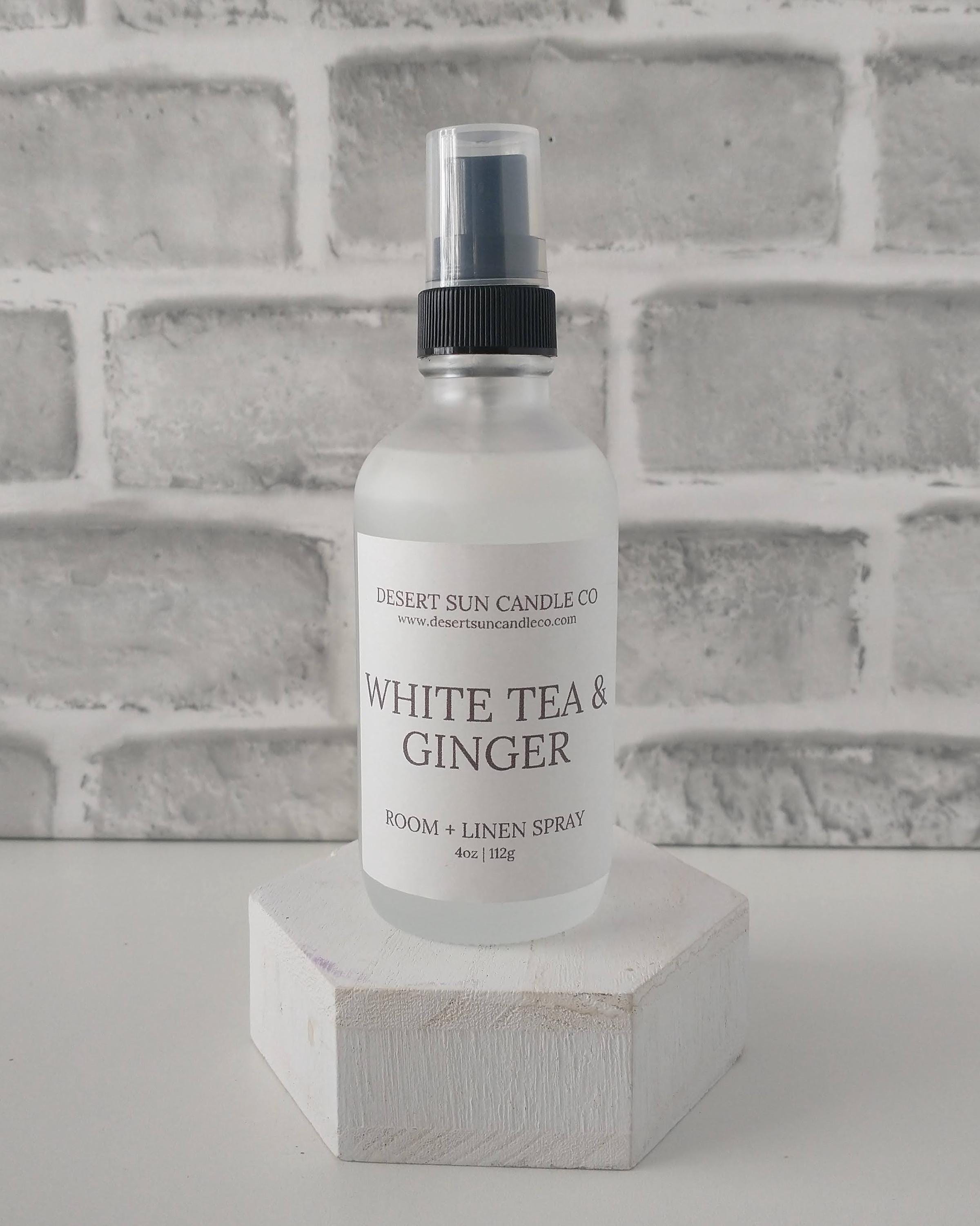 White Tea & Ginger Room and Linen Spray