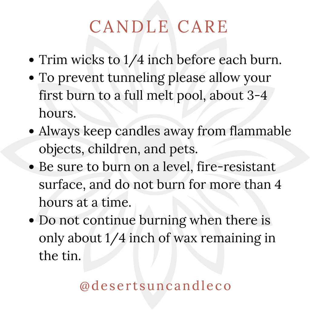 Teakwood and Mahogany Soy Candle