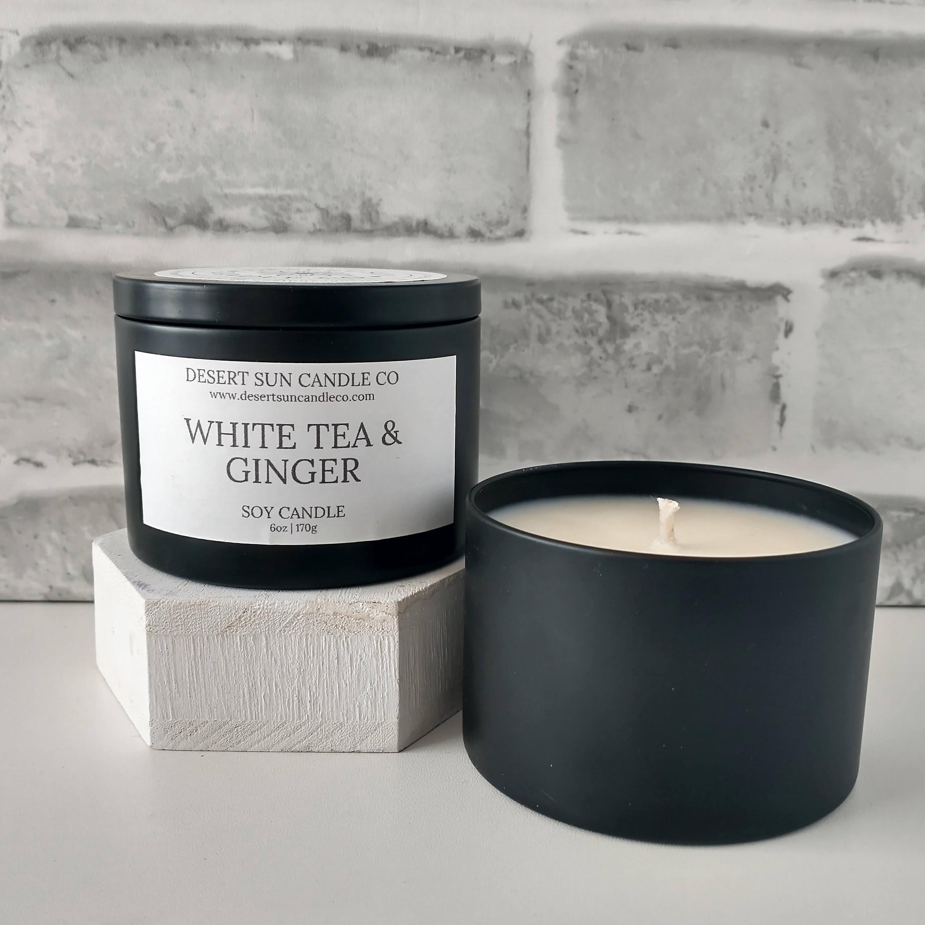 White Tea and Ginger Soy Candle
