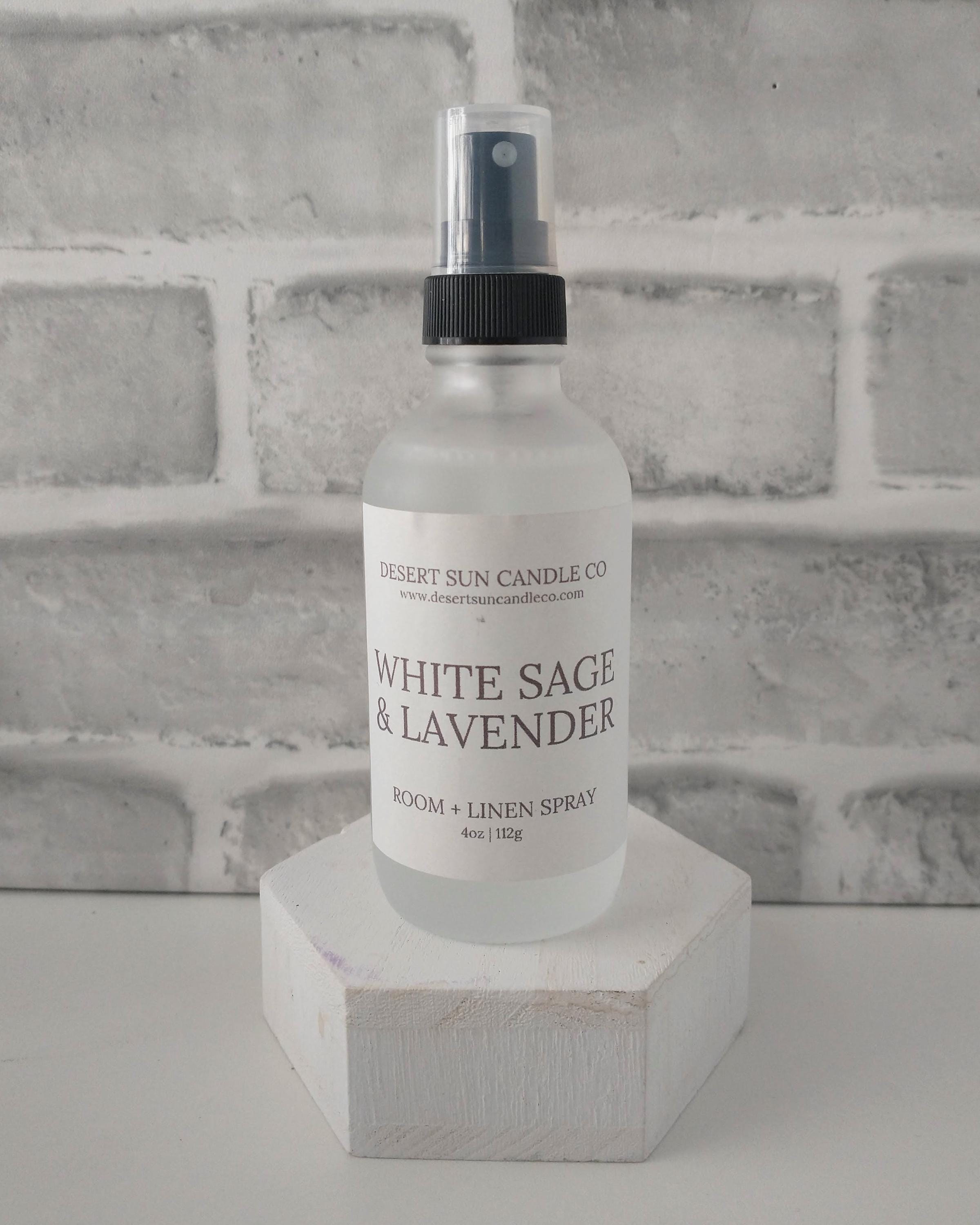 White Sage & Lavender Room and Linen Spray