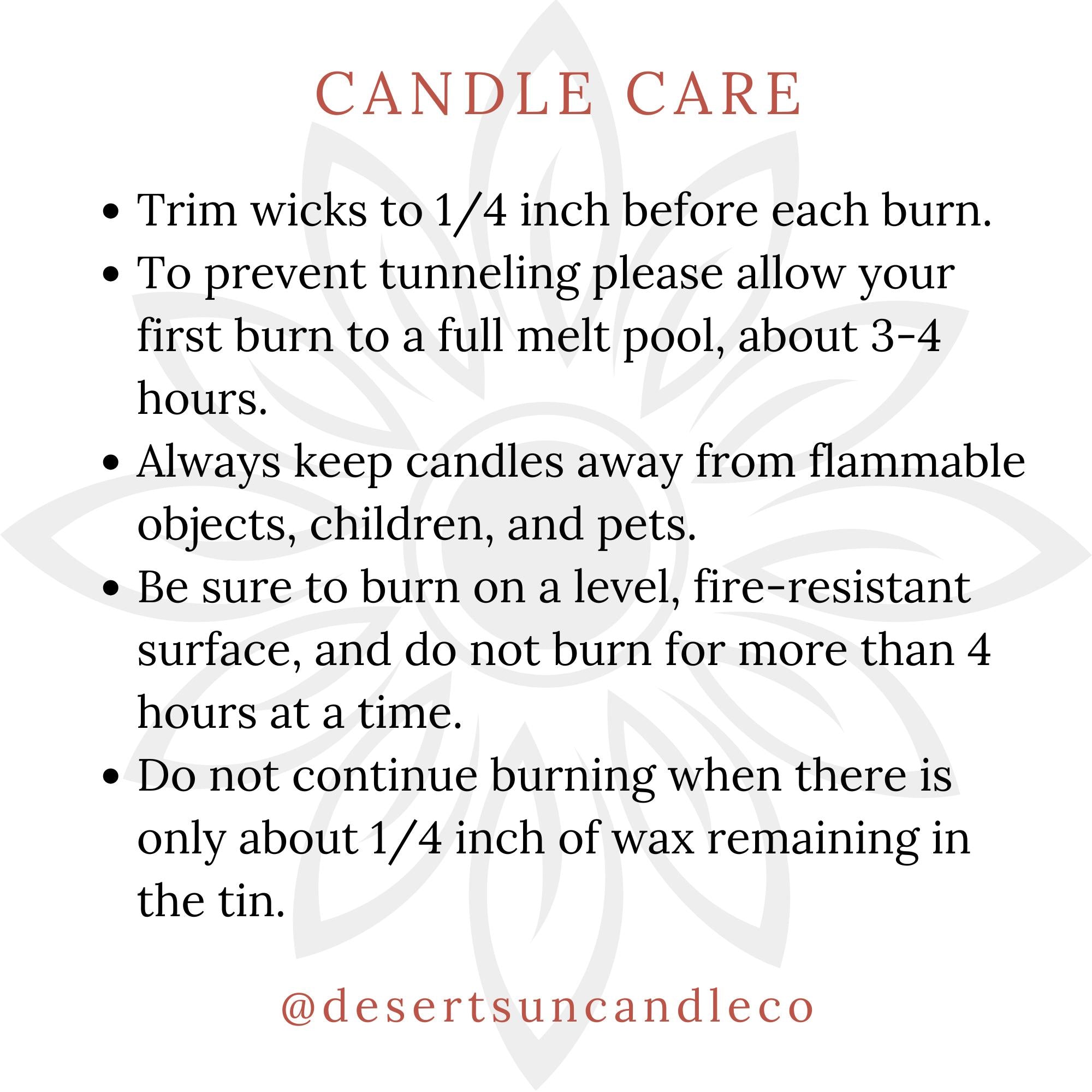 Brown Sugar and Fig Soy Wax Candle